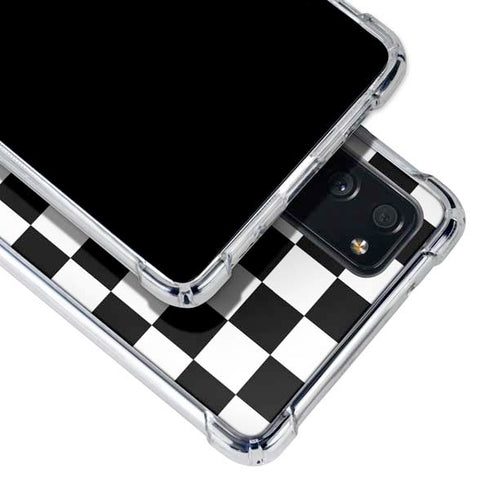 Sneakerhead Checkered Galaxy S20 FE Clear Case